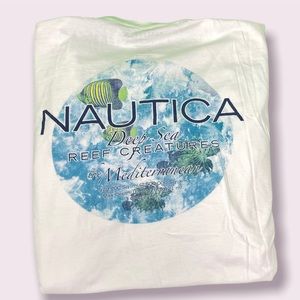 Nautica white T-shirt